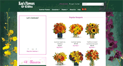 Desktop Screenshot of hiramgaflowers.com