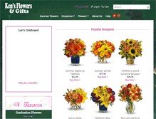 Tablet Screenshot of hiramgaflowers.com